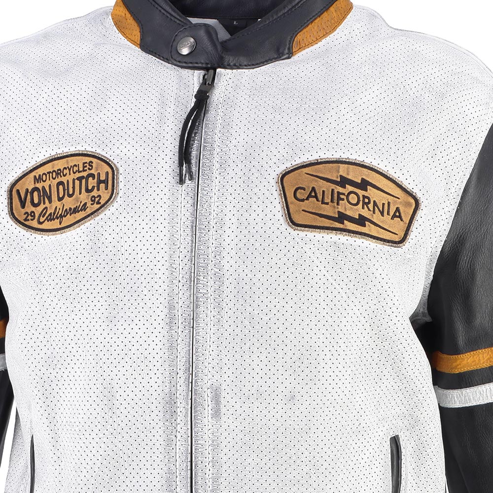 Von Dutch - Blouson California Men Air - cuir