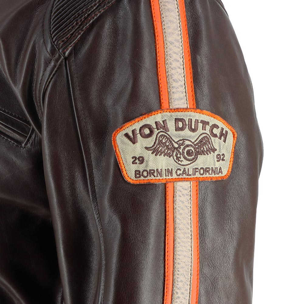 Von Dutch - Blouson Fast - cuir