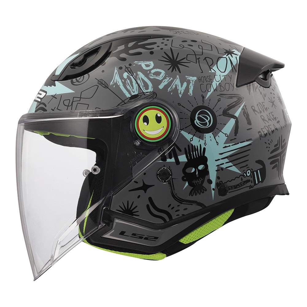 Casque enfant OF622 Funny II Scribble