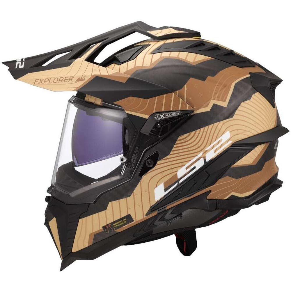 Casque MX701 Explorer Carbon Trick