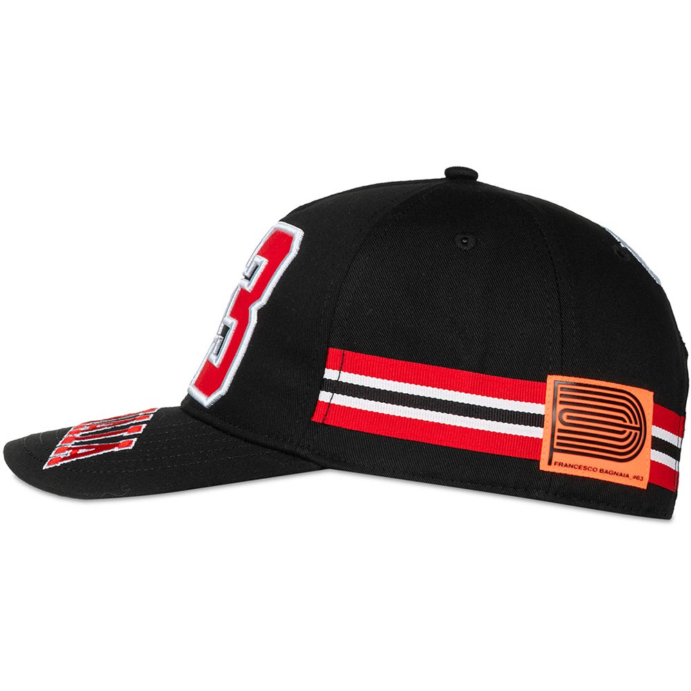 Casquette mid Pecco Bagnaia 63