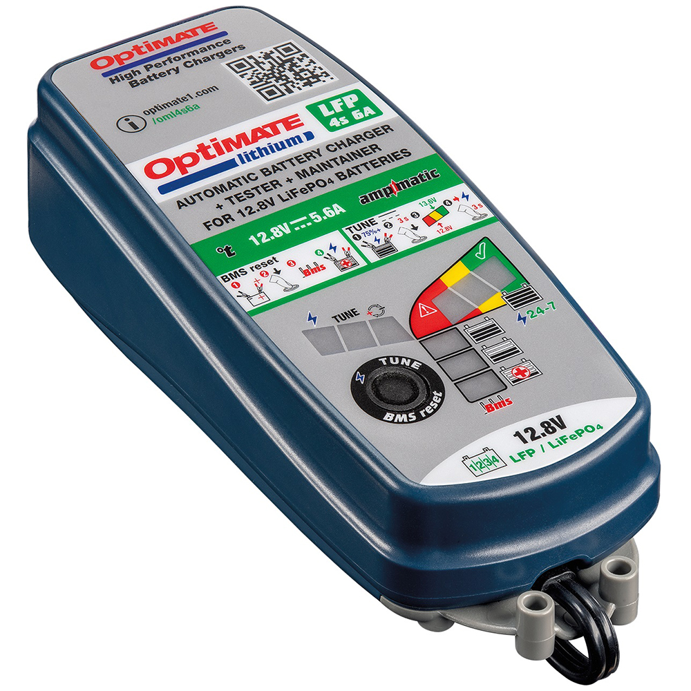 Chargeur de batteries moto Optimate Lithium 4s - TM390