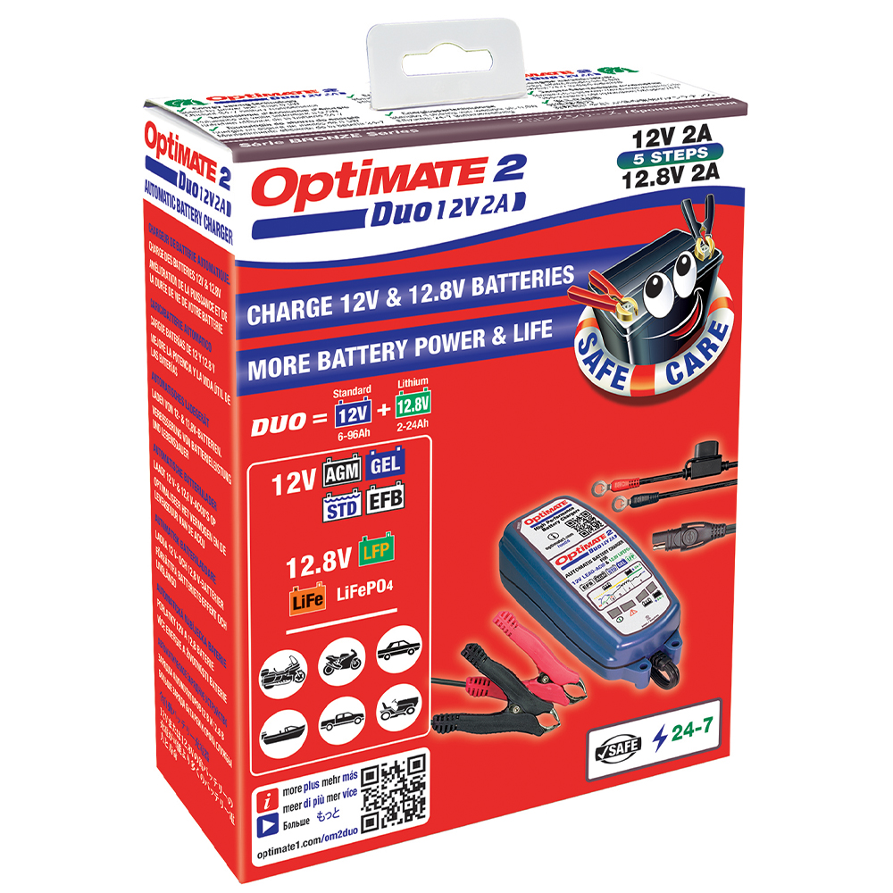 Chargeur de batterie Optimate 2 TM550