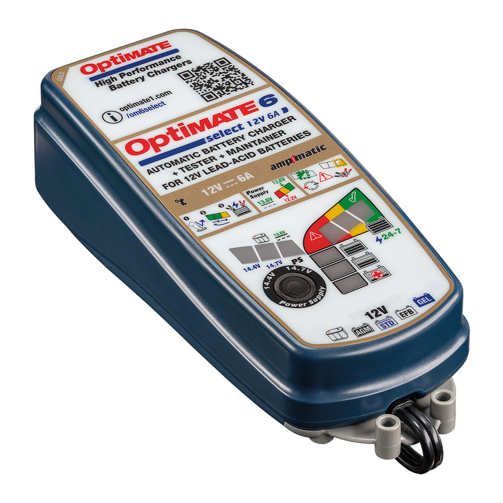 Chargeur de batterie Optimate 6 Select TM370