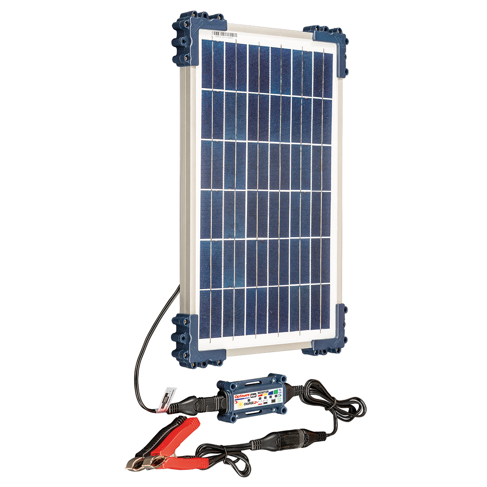 Chargeur Optimate Solar Duo TM522D1 avec panneau 10W TecMate moto