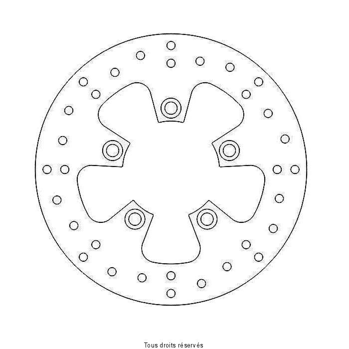 Disque de frein Piaggio DIS1244W