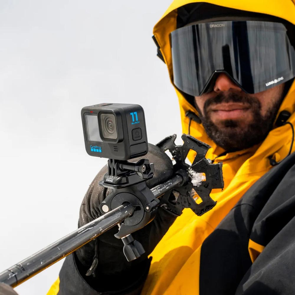 Fixation pour guidons, tiges de selle et bâtons de ski