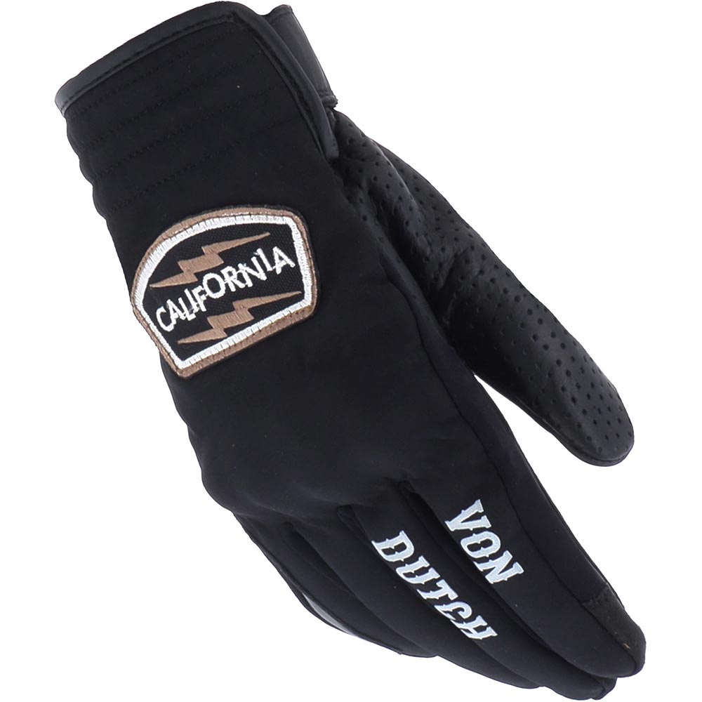 Von Dutch - Gants Cali Air - tissu-cuir
