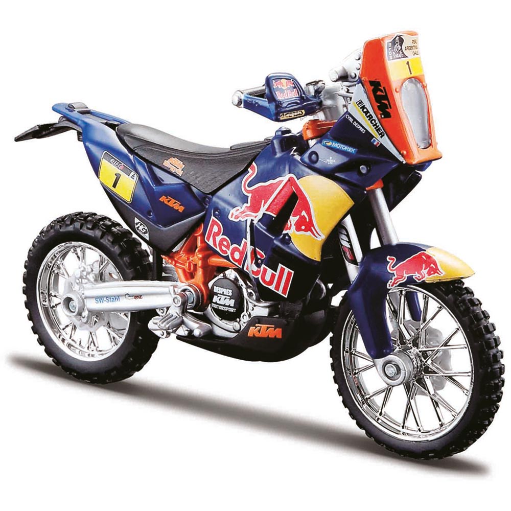 Maquette moto 1/18 KTM 450 Rally Dakar 2018 maisto moto : ,  maquette de moto