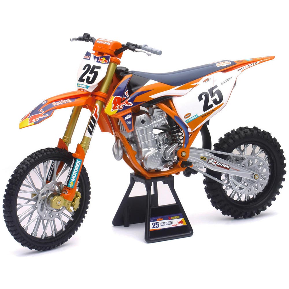 Maquette moto 1/6 KTM 450 SX-F Red Bull M. Musquin