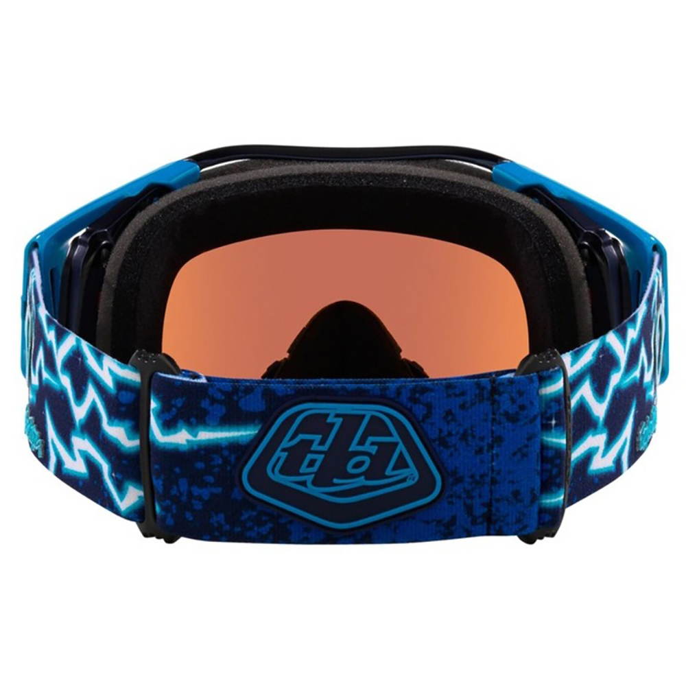 Masque Airbrake MX Troy Lee Designs Lightning - Ecran Prizm iridium