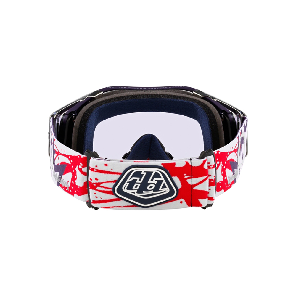 Masque Airbrake MX Troy Lee Designs RWB Stars - Ecran Prizm