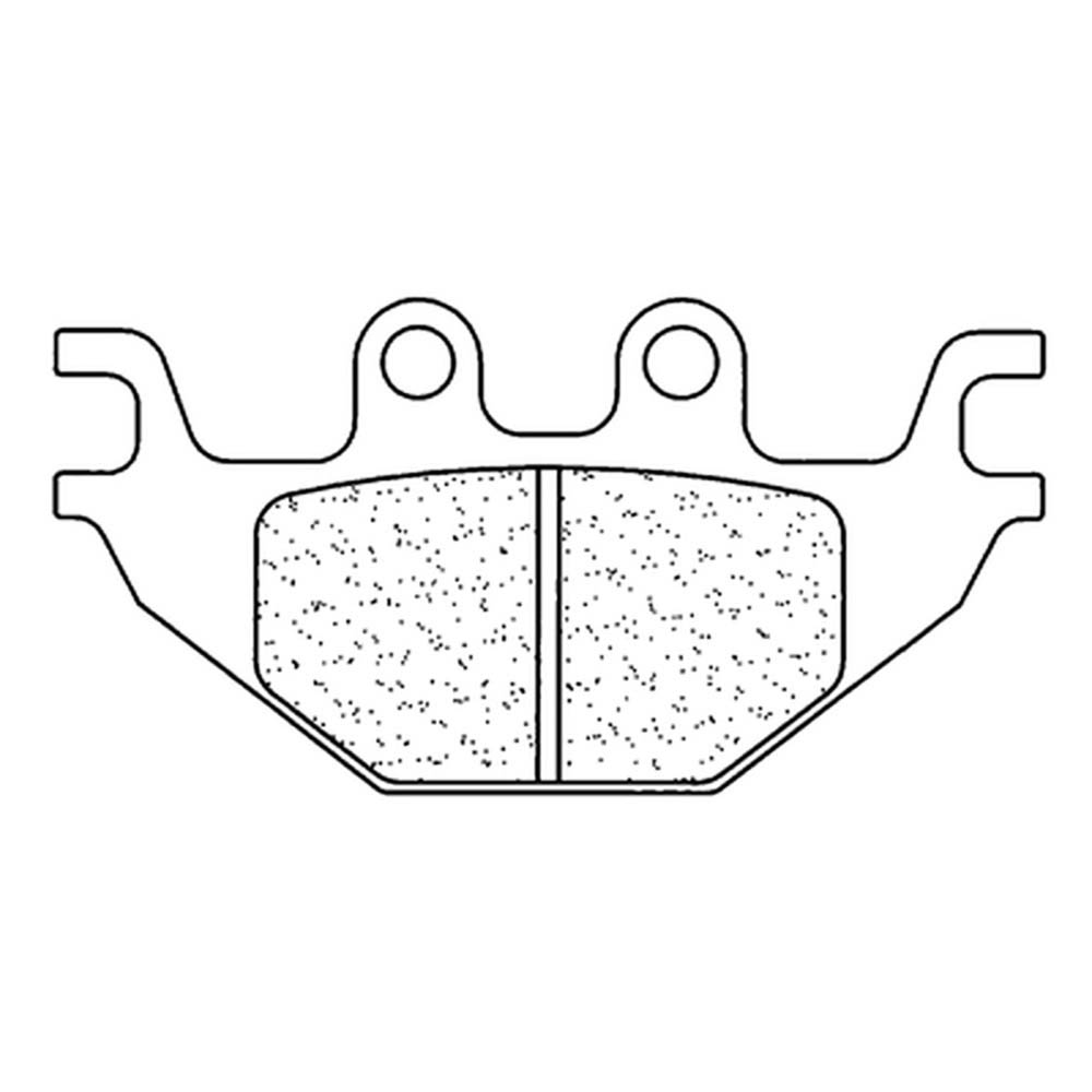 Plaquettes de frein Quad métal fritté - 1147ATV1