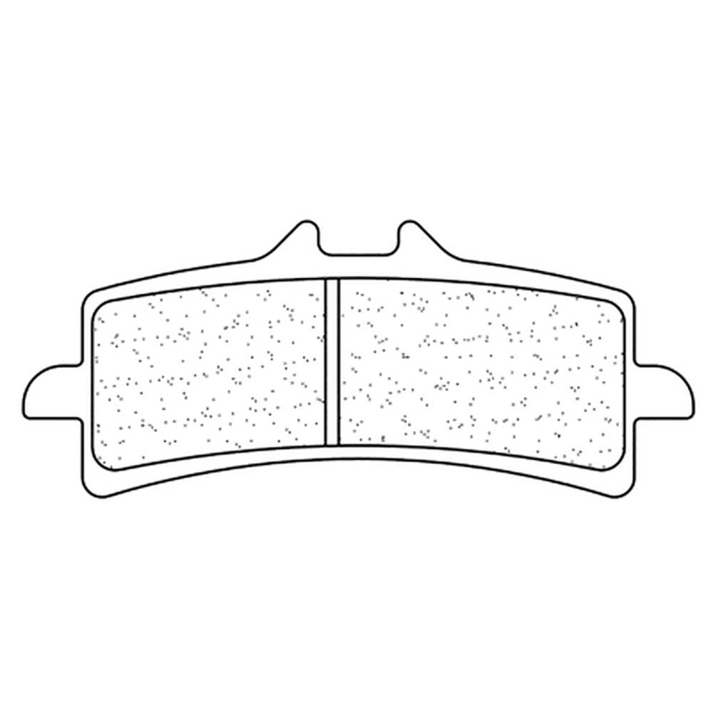 Plaquettes de frein Route métal fritté - 1185A3+