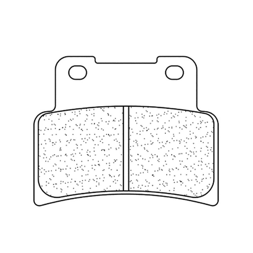 Plaquettes de frein Route métal fritté - 1187A3+