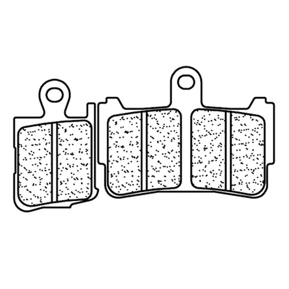 Plaquettes de frein Route métal fritté - 1216A3+