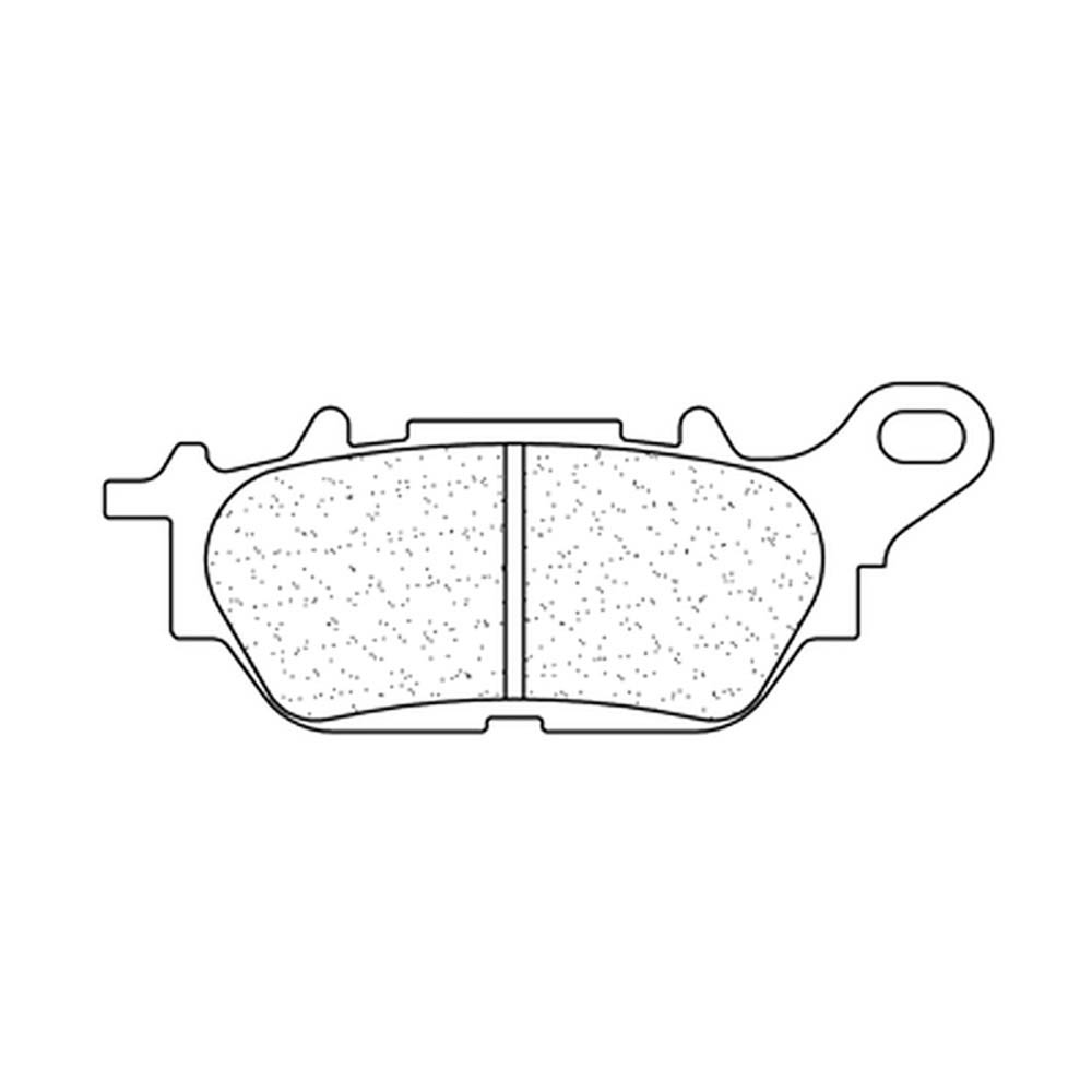 Plaquettes de frein Route métal fritté - 1224A3+