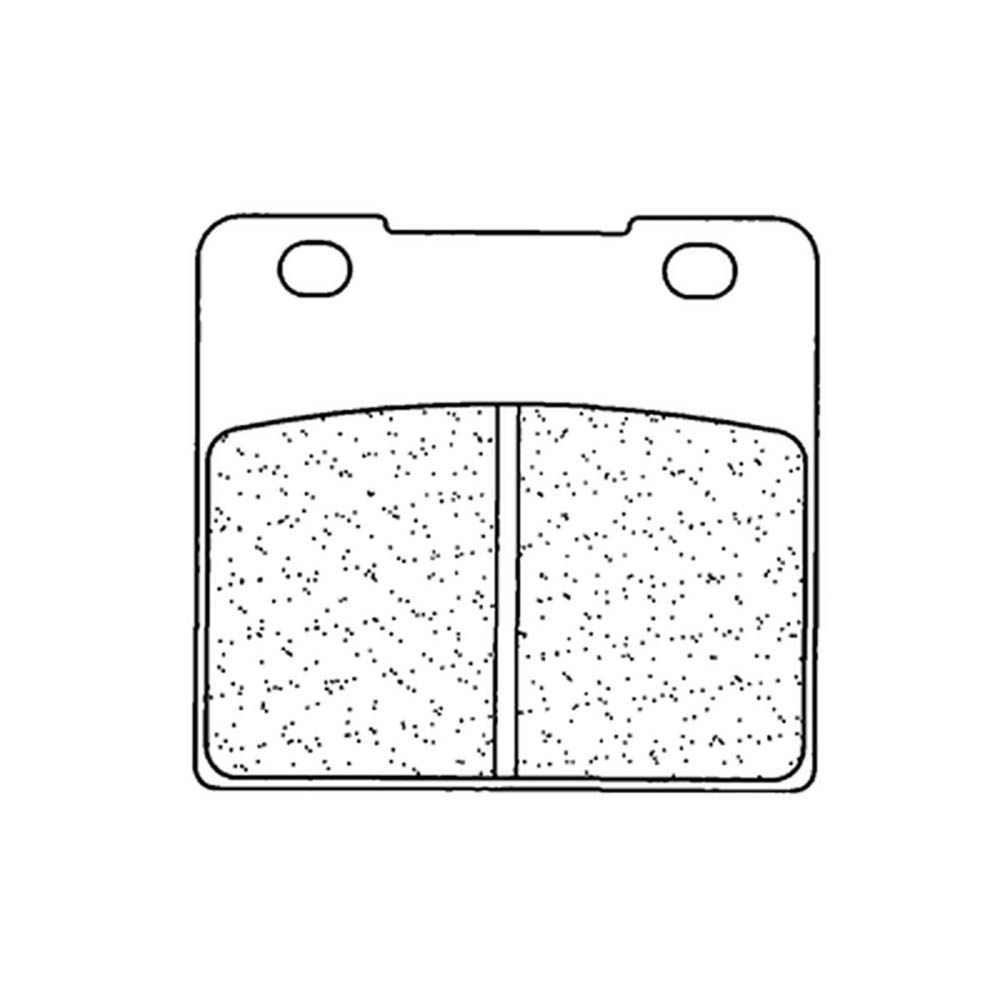 Plaquettes de frein Route métal fritté - 2280A3+