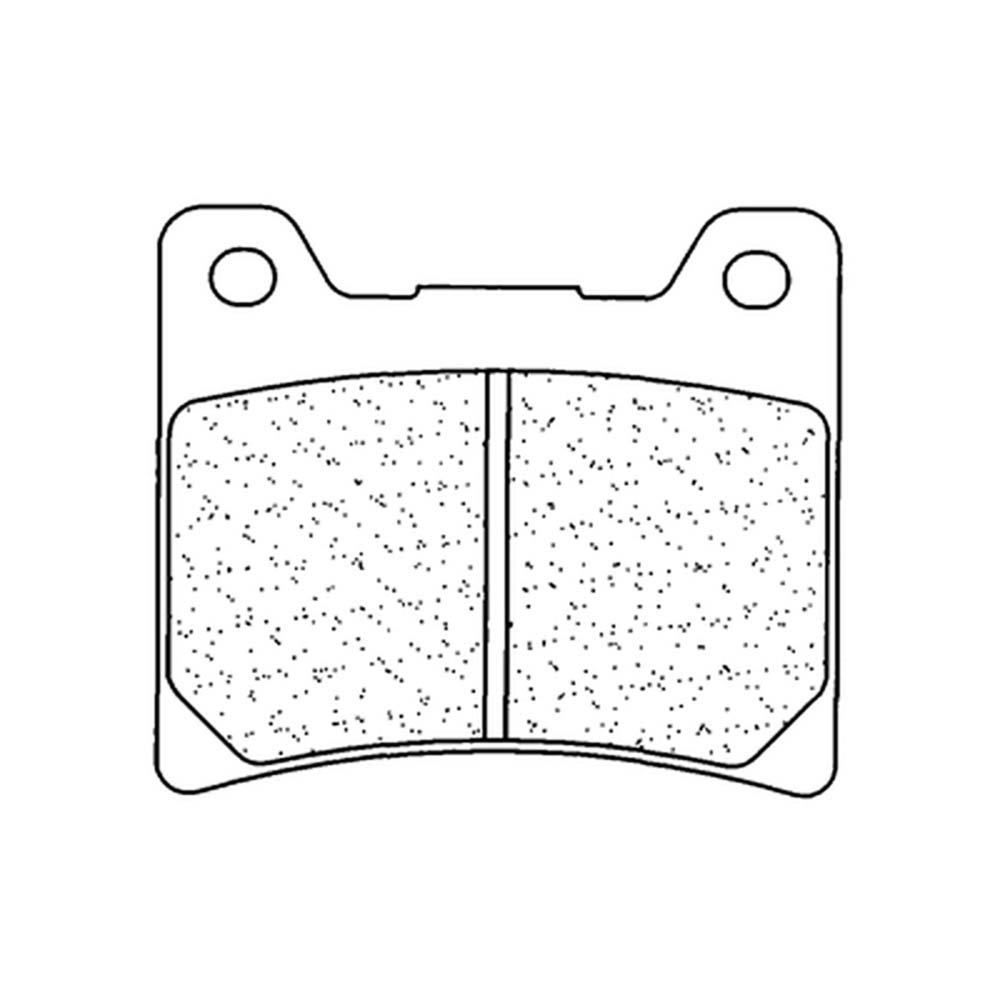 Plaquettes de frein route métal fritté - 2283A3+