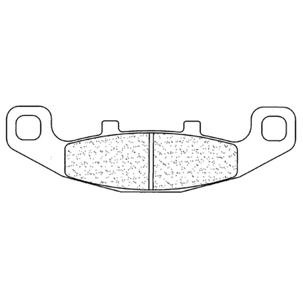 Plaquettes de frein Route métal fritté - 2304A3+