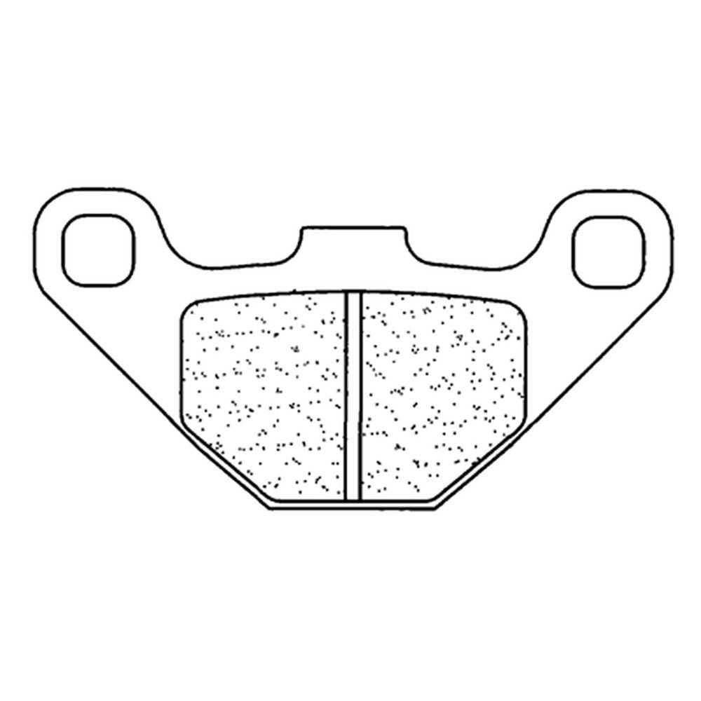 Plaquettes de frein Route métal fritté - 2306A3+