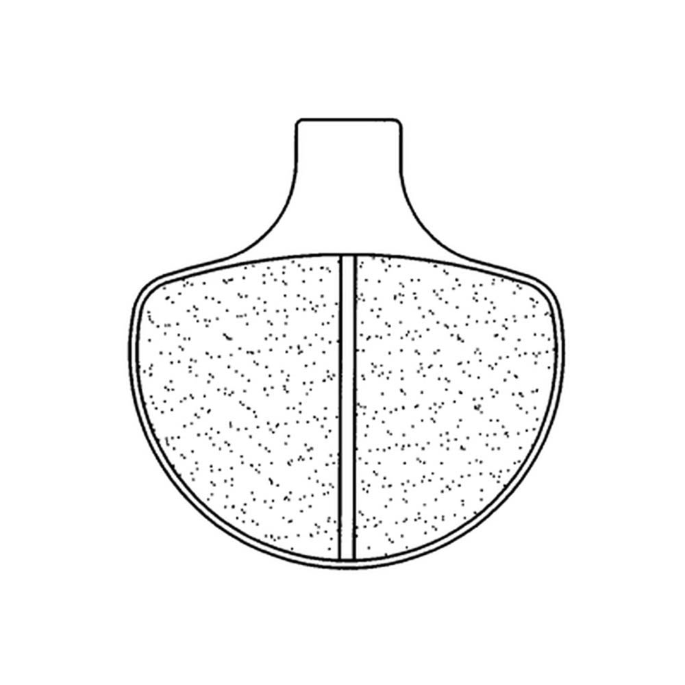 Plaquettes de frein Route métal fritté - 2699A3+