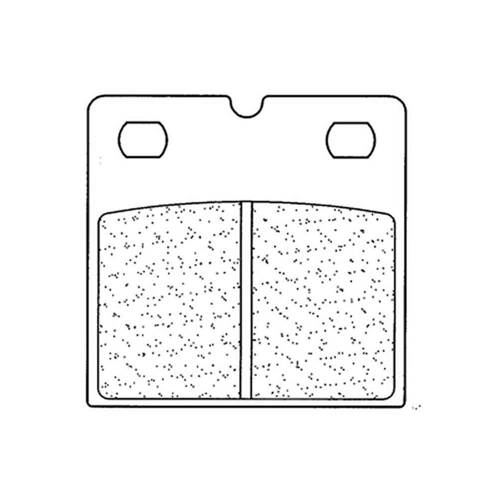 Plaquettes de frein Route métal fritté - 2840A3+