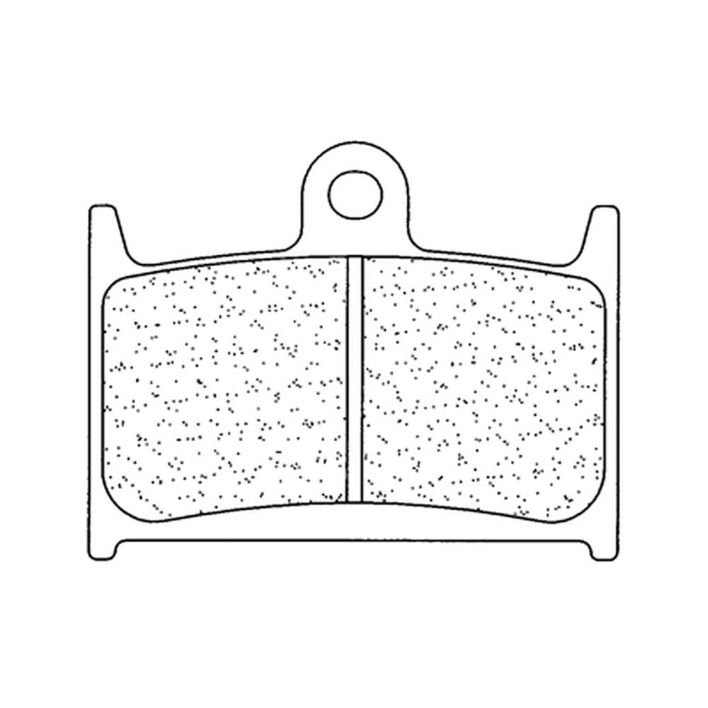 Plaquettes de frein Route métal fritté - 2961A3+