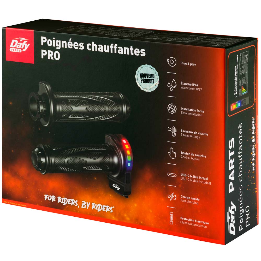 Poignées chauffantes Pro
