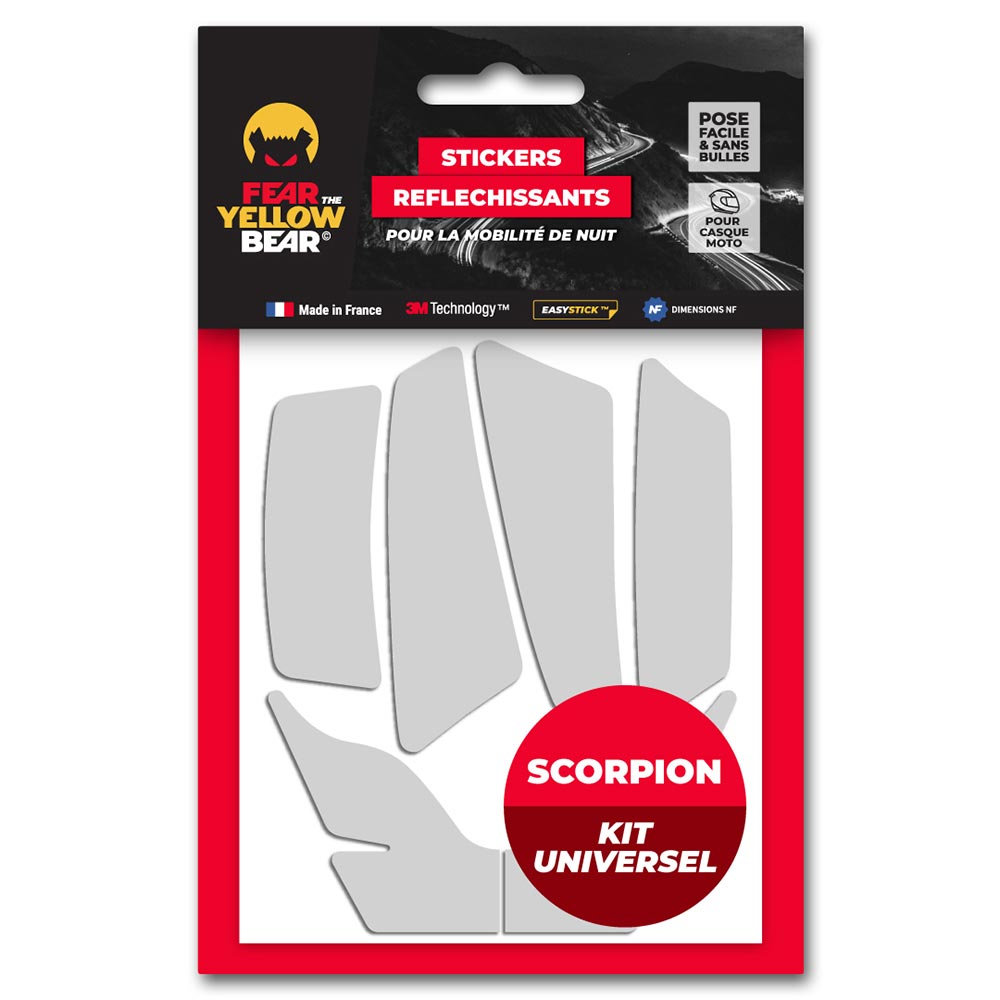 Stickers Easy Replica™ Scorpion Exo™ - Kit universel