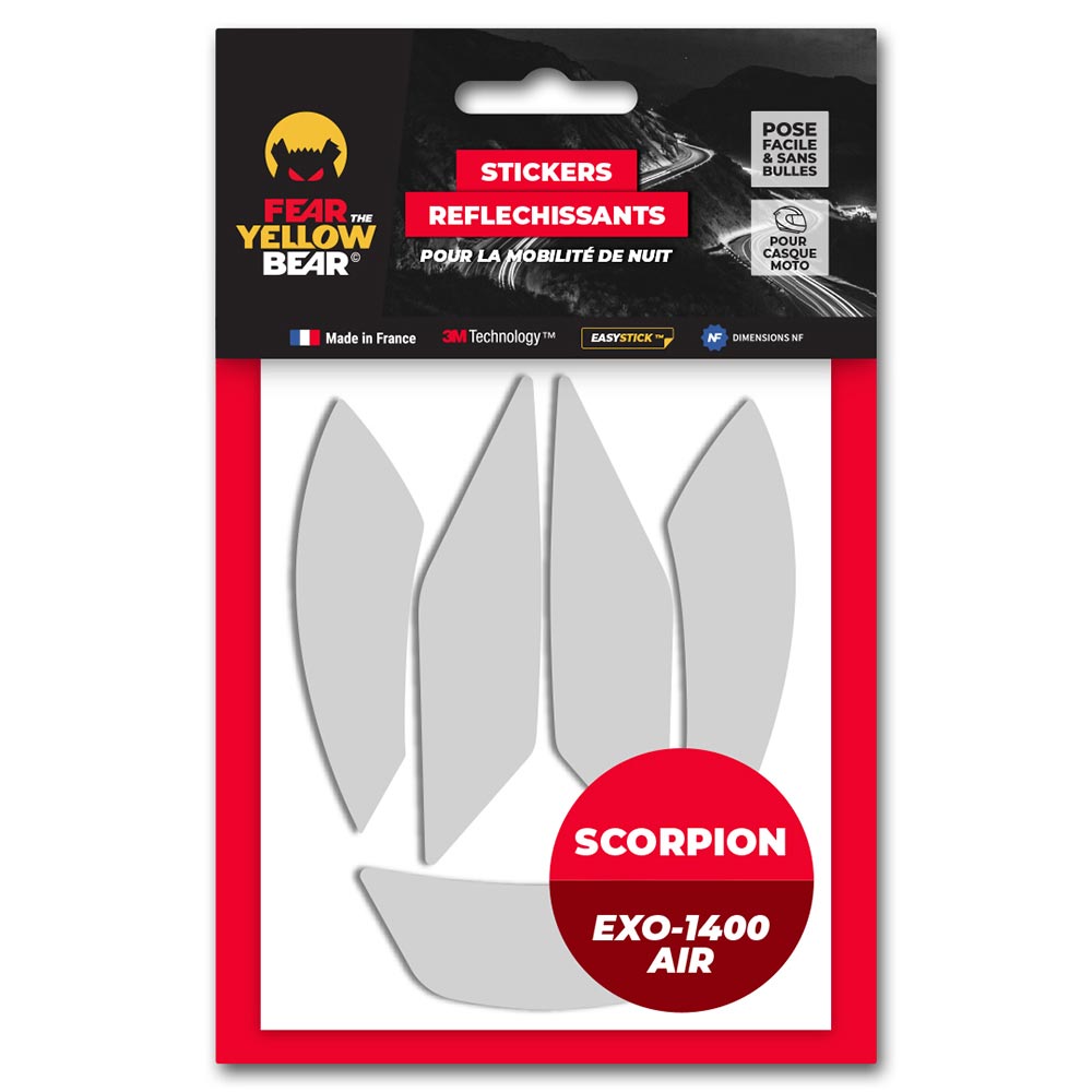 Stickers réfléchissants Scorpion Exo-1400 Air™ / Exo-1400 Air Evo II™