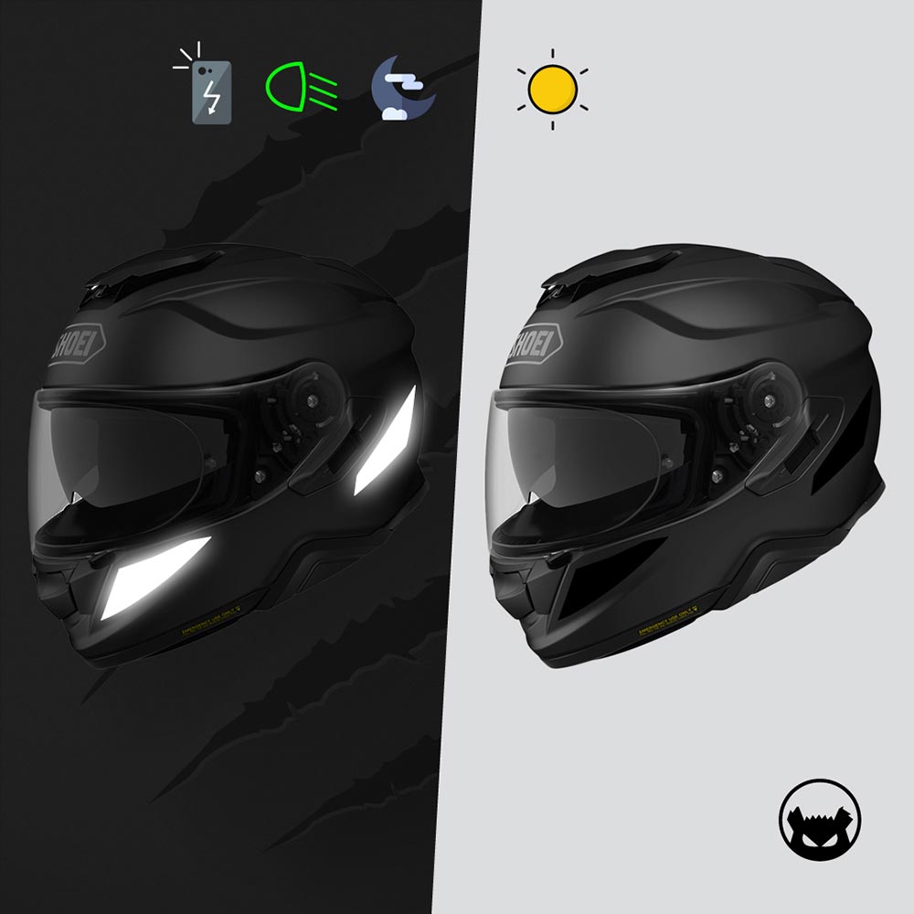 Stickers réfléchissants Shoei GT-Air 2™ / GT-Air 3™