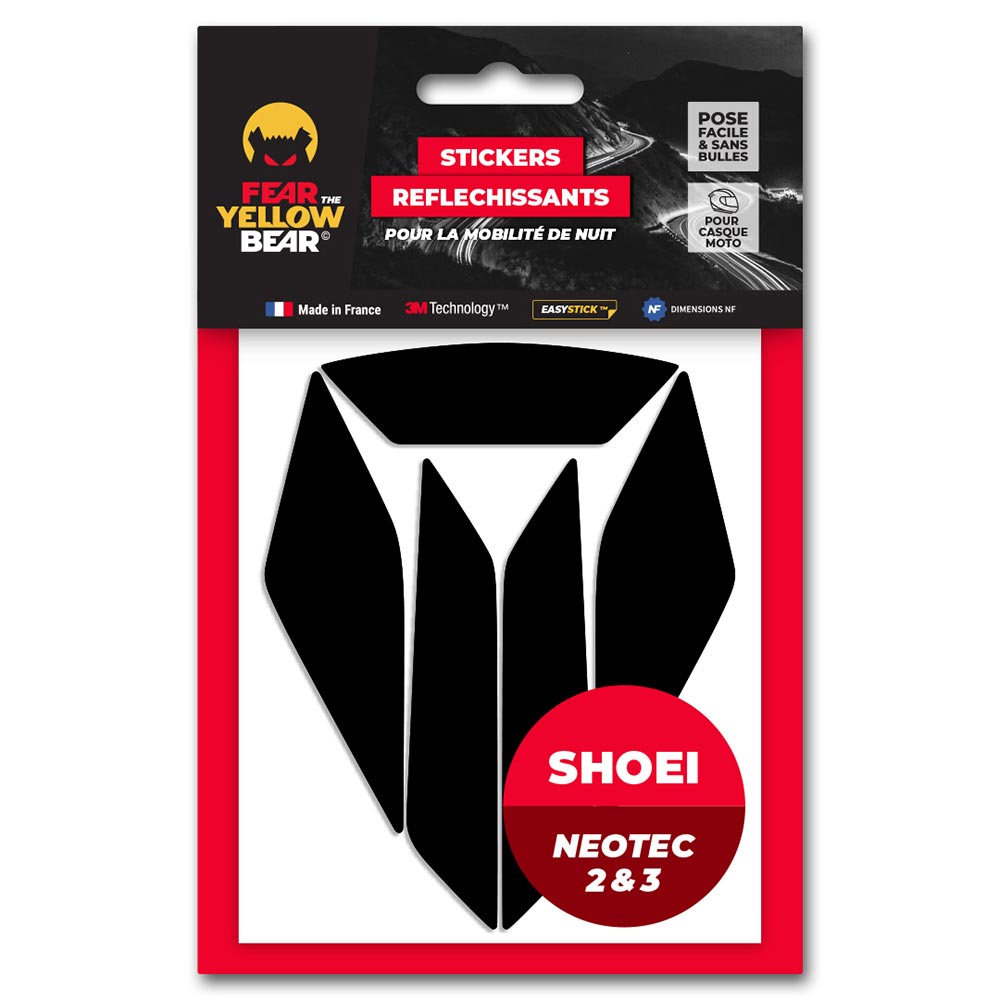 Stickers réfléchissants Shoei Neotec 2™ / Neotec 3™
