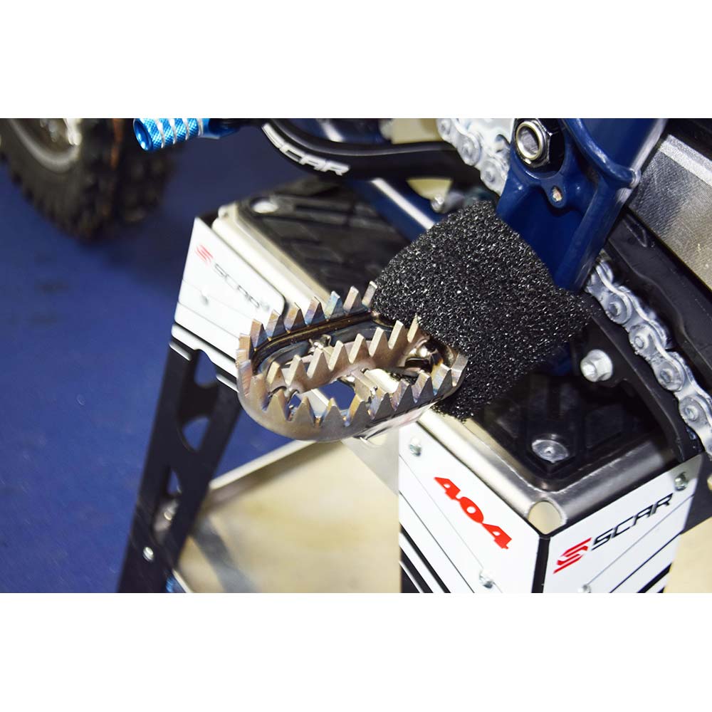 Repose-pieds titane gripper - S5517