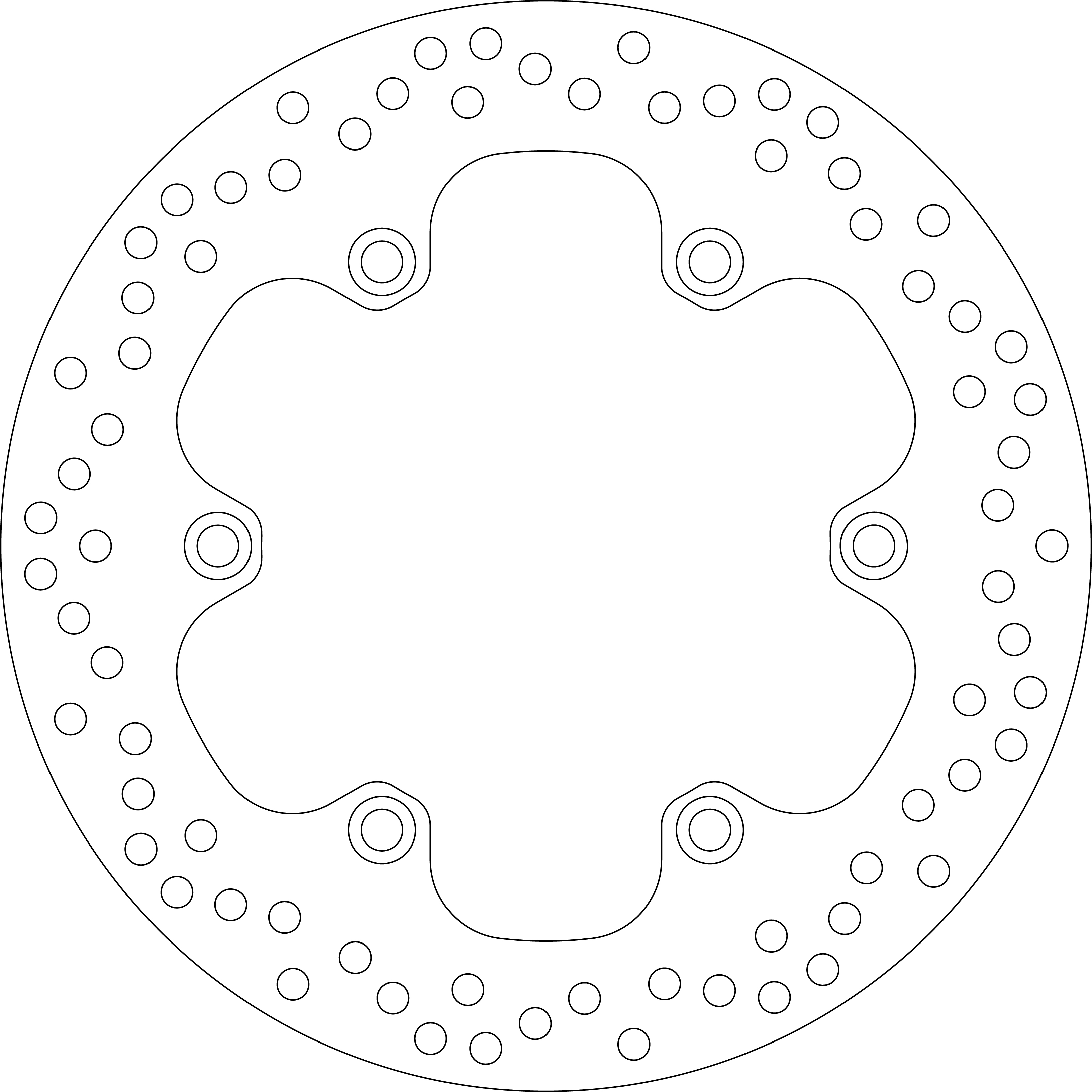 Disque de frein 5080