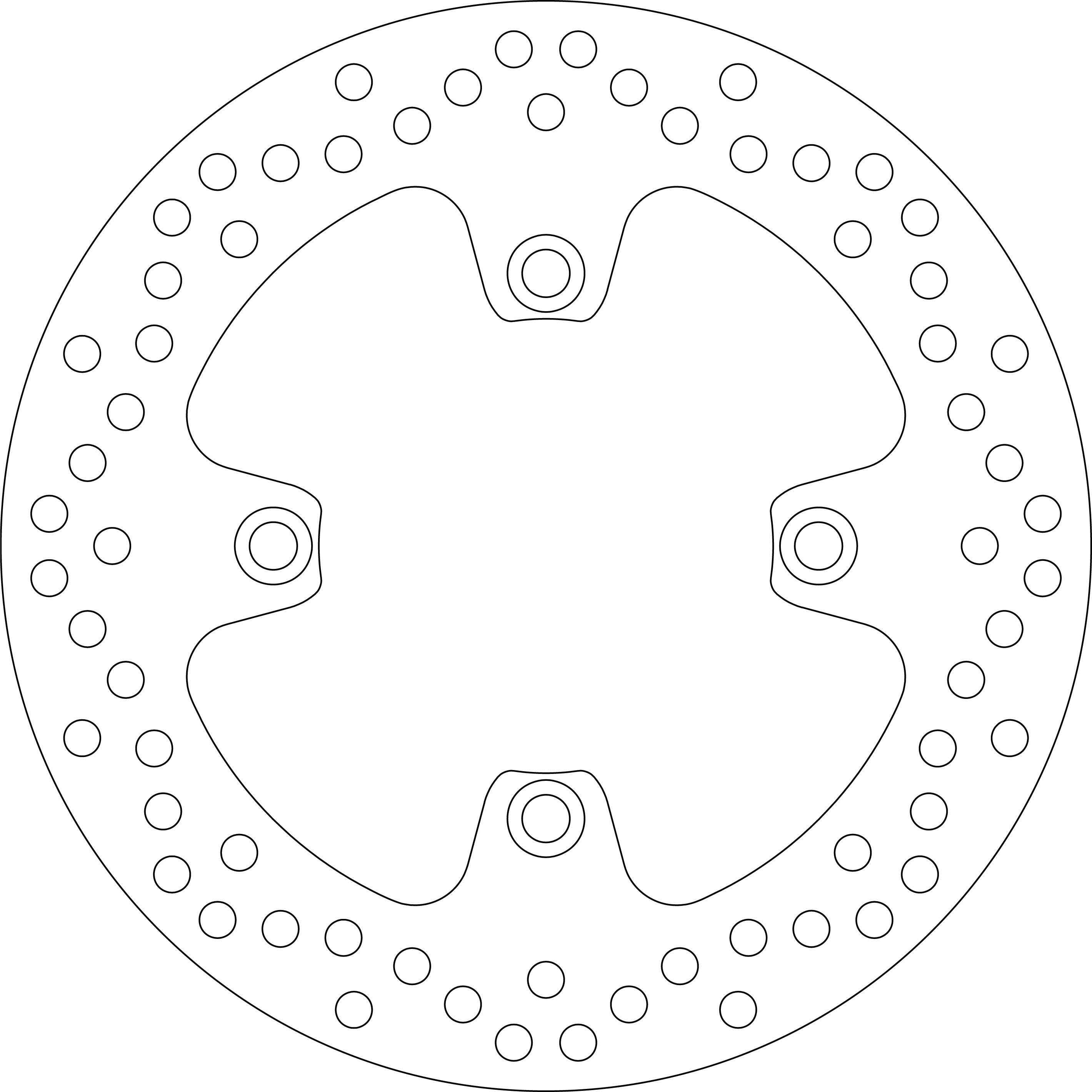 Disque de frein 5096