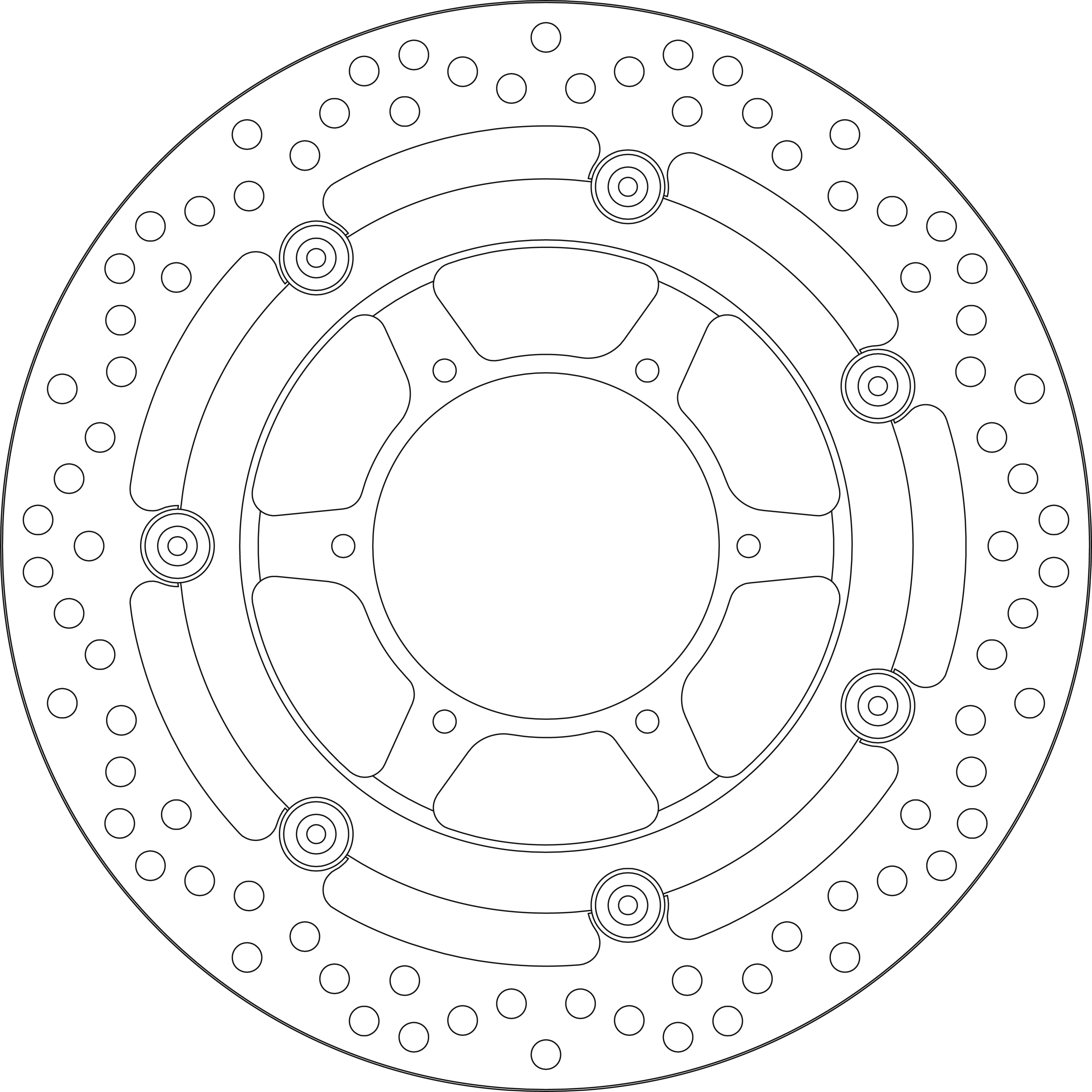 Disque de frein 5168