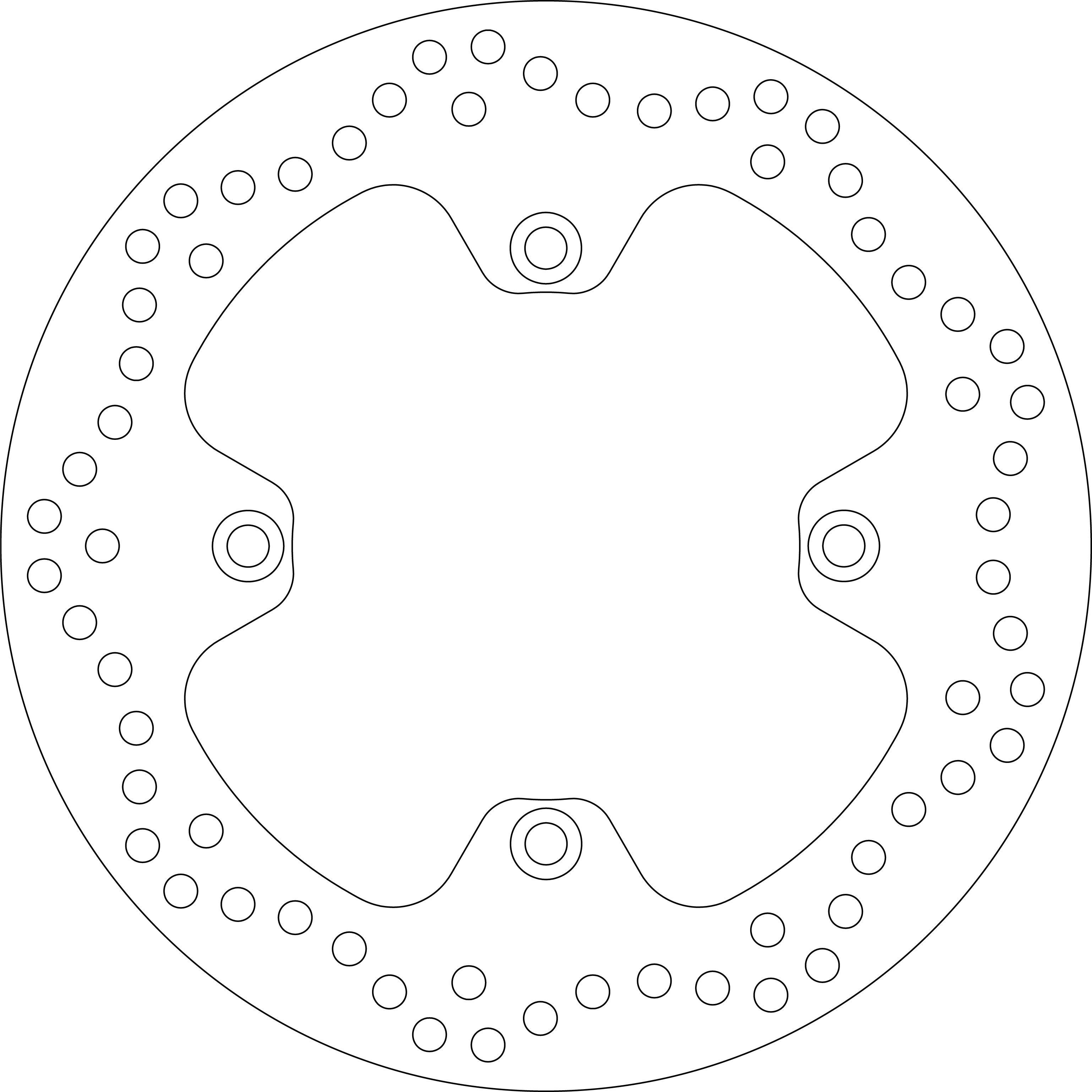 Disque de frein 5204