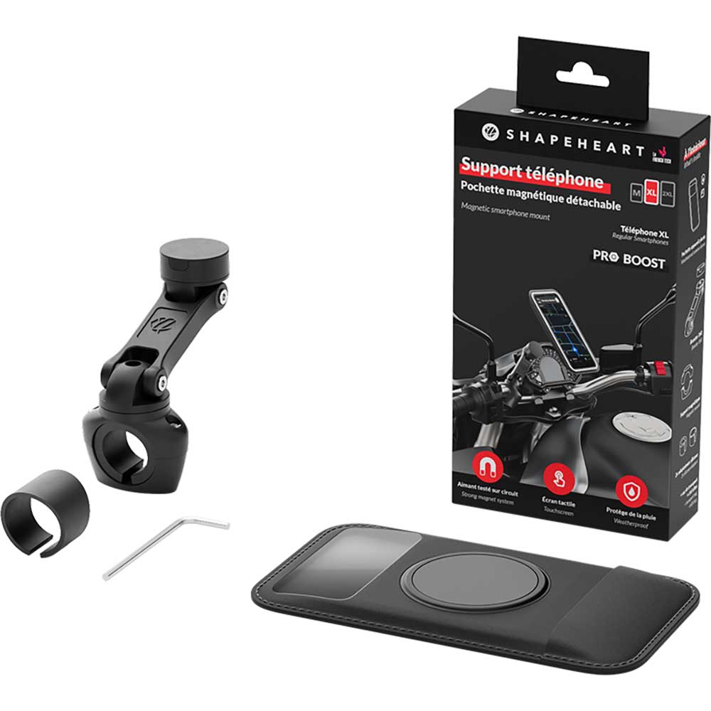 Support smartphone magnétique et pochette Pro Boost XXL