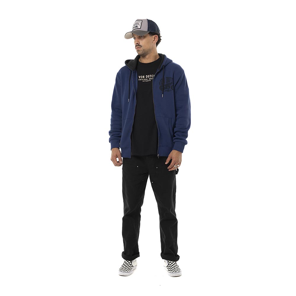Sweat zippé à capuche Free