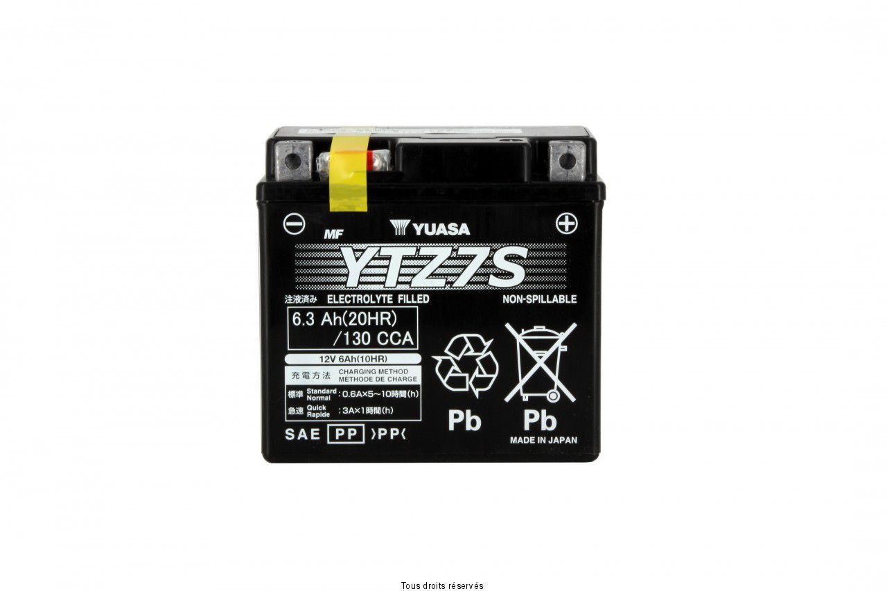 Batterie YTZ7-S SLA AGM