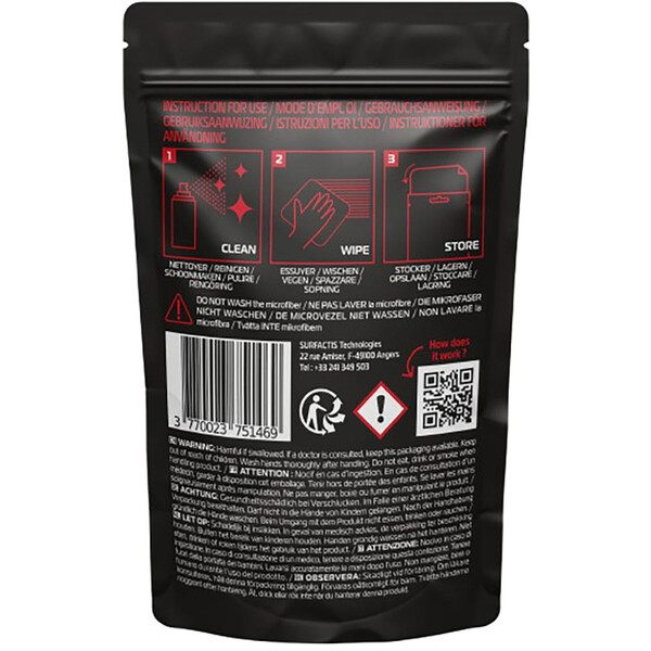 Lingettes microfibre anti-buée VisioFog®