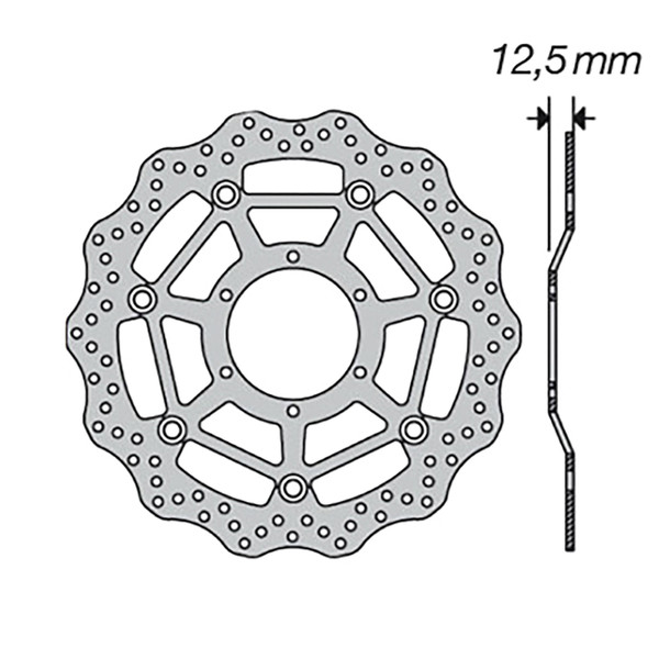 Disque de frein FE.FL59501V