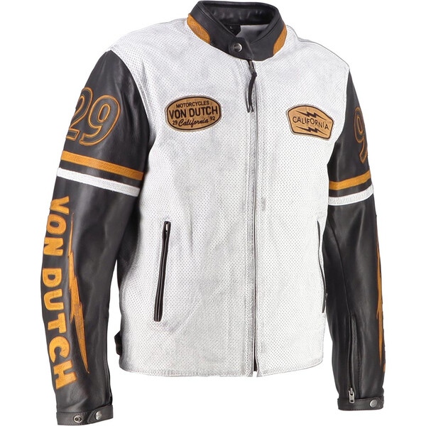 Von Dutch - Blouson California Men Air - cuir