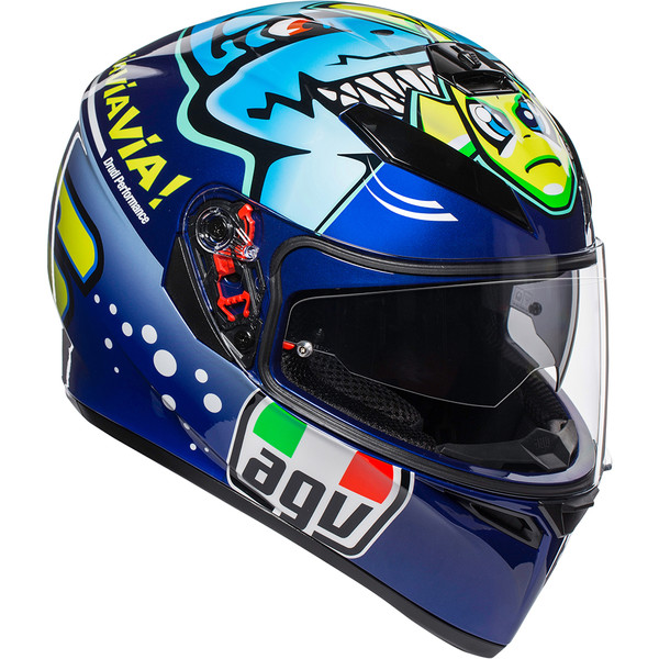 Casque K3 SV Rossi Misano 2015 AGV