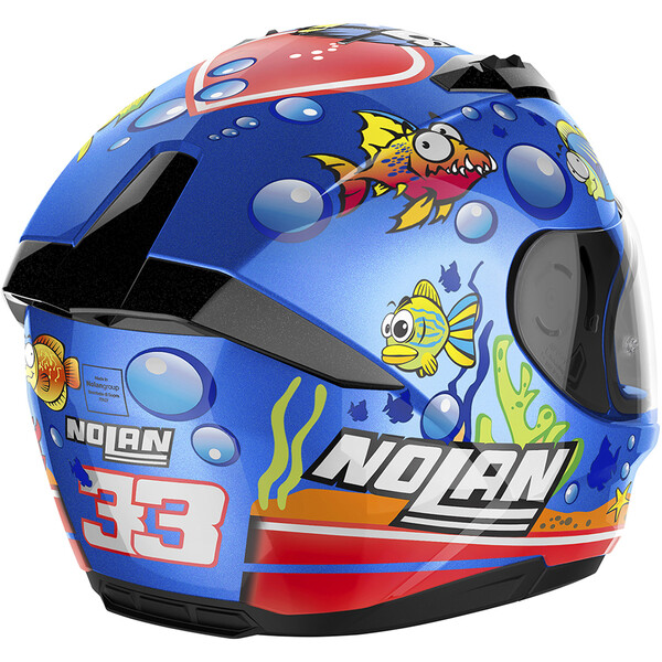 Casque N60-6 Gemini Replica Marco Melandri Aquarium