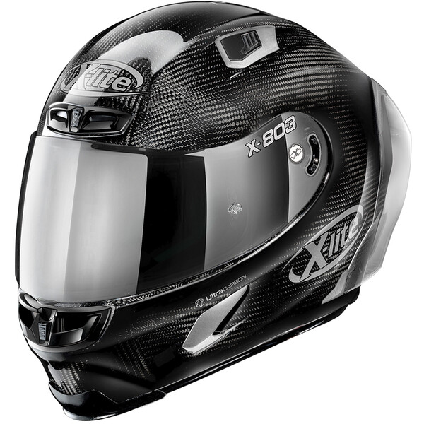 Casque X-803 RS Ultra Carbon Silver Edition