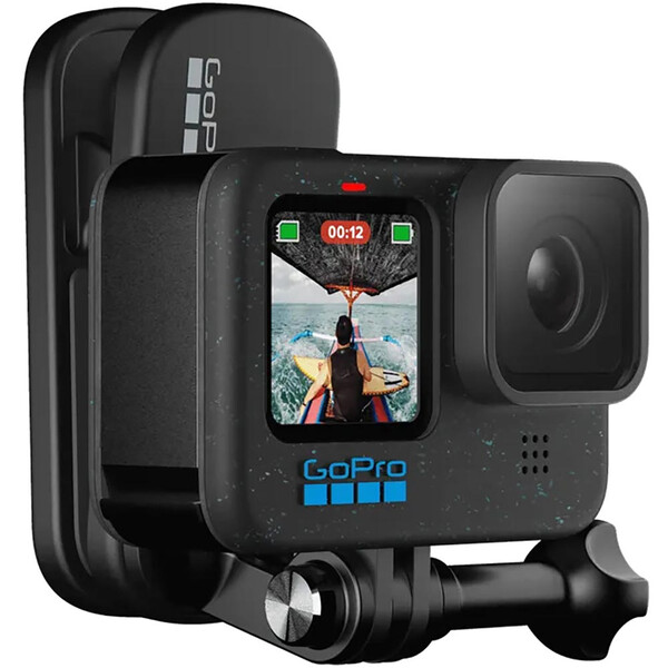 Clip pivotant magnétique