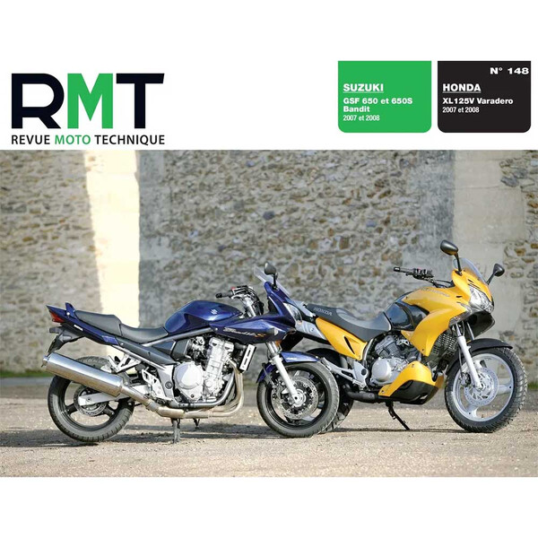 RMT 148.1 SUZUKI GSF650 (2007 à 2008) et HONDA XL125 (2007 à 2008)