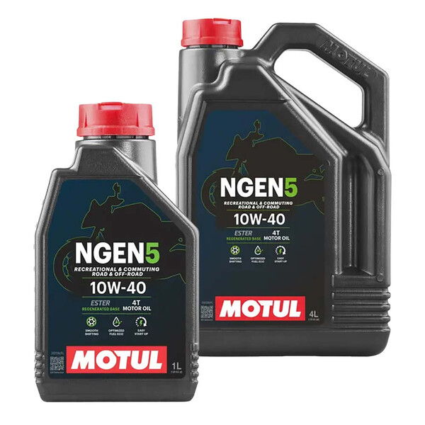 Huile NGEN5 4T 10W40 - 4L + 1L offert